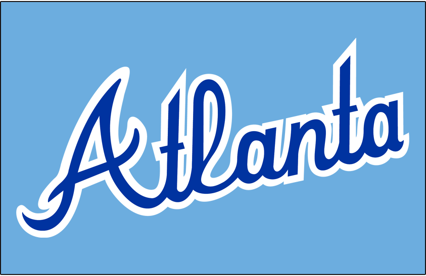 Atlanta Braves 1981-1986 Jersey Logo fabric transfer